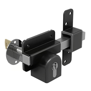 Gate Rim Lock with Double Cylinder - Key/Key